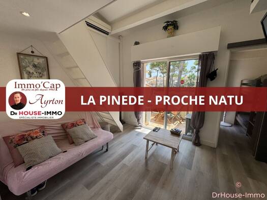 Appartement à vendre 130 000 € 3 pièces 2 chambres 28 m² Étage 1/1 Coopérative Agde 34300