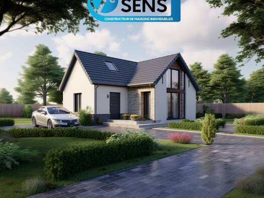 Terrain avec maison neuve à vendre 203 883 € 4 pièces 3 chambres 80 m² 500 m² de terrain Maison-Rouge 77370