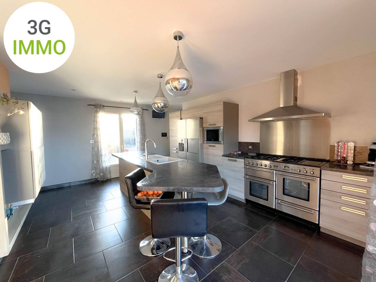 Maison à vendre, 200m², SAINT DIDIER SUR CHALARONNE