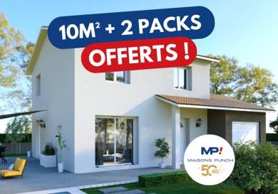 Terrain avec maison neuve à vendre 212 300 € Clessé 71260