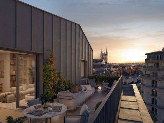 Appartement à vendre - Neuf 250 000 € 2 pièces 41,5 m² 1 étages Centre Angers 49000