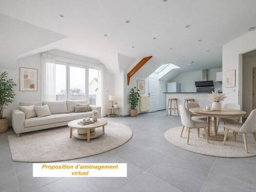 Appartement à vendre 249 000 € 3 pièces 1 chambre 76 m² Étage 2/2 Hettange-Grande 57330