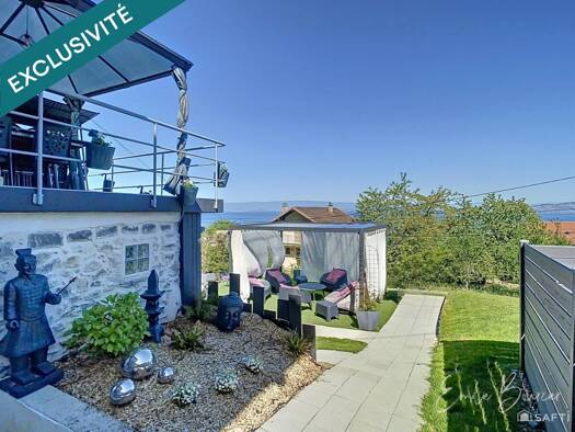 Maison à vendre 440 000 € 3 pièces 2 chambres 62 m² 495 m² de terrain Lugrin 74500