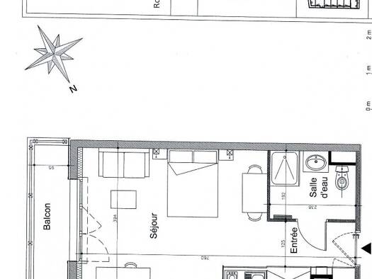 Appartement à vendre 73 000 € 1 pièce 28 m² Étage 1/1 Villejust 91140
