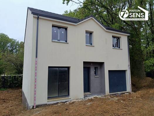Terrain avec maison neuve à vendre 279 756 € 5 pièces 4 chambres 113 m² 881 m² de terrain Grez-sur-Loing 77880