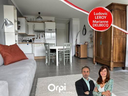 Appartement à vendre 224 400 € 3 pièces 2 chambres 49 m² RDC Merlimont 62155