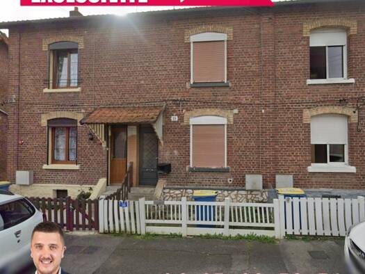 Maison à vendre 59 990 € 4 pièces 2 chambres 80 m² 100 m² de terrain Champ Roland Hirson 02500