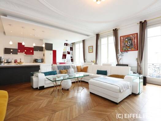 Appartement à louer 6 100 € 6 pièces 5 chambres 184 m² 3ème étage Hoche-Friedland Paris 8ème arrondissement 75008