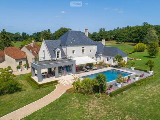 Maison à vendre 1 612 000 € 11 pièces 5 chambres 405 m² 140 591 m² de terrain Pruniers-en-Sologne 41200
