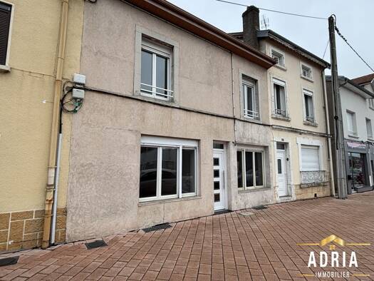 Duplex à vendre 97 500 € 3 pièces 2 chambres 64 m² RDC Entre les Deux Routes-Champs Fleuris Dombasle-sur-Meurthe 54110
