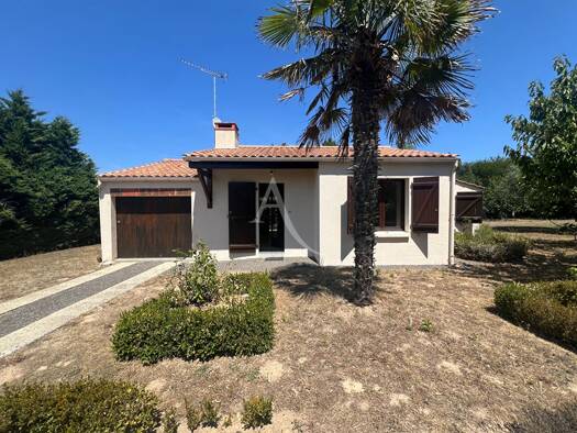 Maison à vendre 233 900 € 3 pièces 2 chambres 65 m² 994 m² de terrain Longeville-sur-Mer 85560