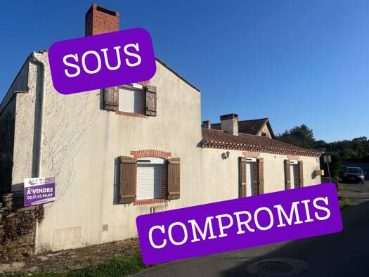Maison à vendre 159 600 € 2 pièces 1 chambre 81 m² St Julien des Landes 85150