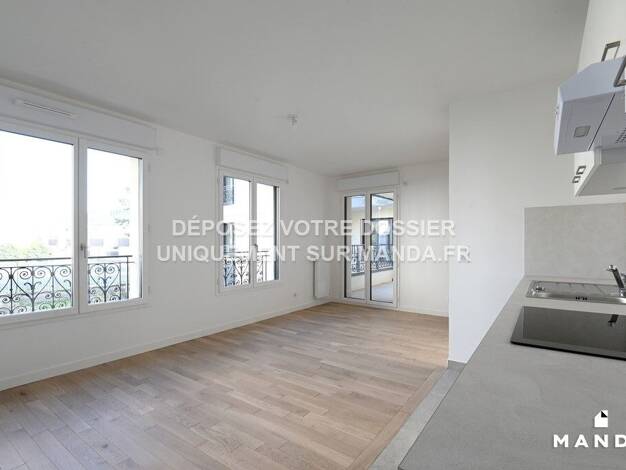 Appartement à louer 1 500 € 2 pièces 1 chambre 44 m² 1er étage Jardin Parisien Clamart 92140