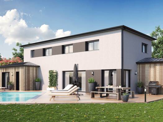 Terrain avec maison neuve à vendre 514 745 € 6 pièces 5 chambres 168 m² 510 m² de terrain Carquefou Est-Hors Agglo Carquefou 44470