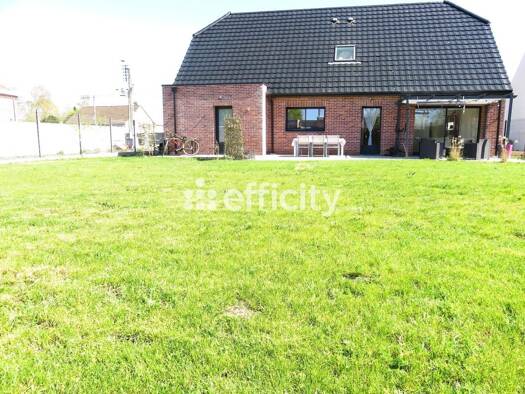 Maison à vendre 399 000 € 6 pièces 4 chambres 150 m² 760 m² de terrain Sud Est Flines-lez-Raches 59148