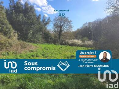 Terrain constructible viabilisé à vendre 52 500 € 1 527 m² de terrain Curzon 85540