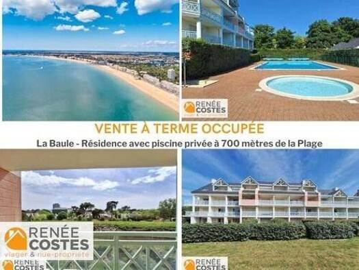 Appartement en viager occupé Bouquet 34 179 € 1 pièce 28 m² Étage 2/4 Escoublac La Baule-Escoublac 44500