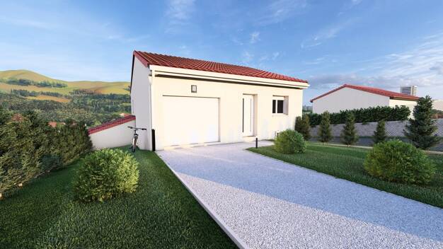 Terrain avec maison neuve à vendre 320 711 € La Pradelle Pont-du-Château 63430