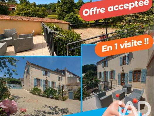Maison à vendre 272 000 € 6 pièces 4 chambres 113,87 m² 815 m² de terrain Centre-Nord Est Mortagne-sur-Sèvre 85290