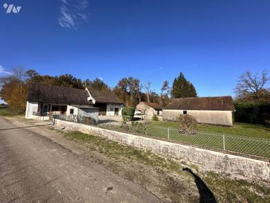 Maison en viager occupé Bouquet 40 000 € 5 pièces 2 chambres 98 m² 5 714 m² de terrain La Chapelle St Sauveur 71310