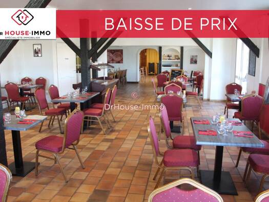 Restaurant à vendre Fonds de commerce 125 000 € 350 m² d'espace de restauration Roullet-Saint-Estèphe 16440