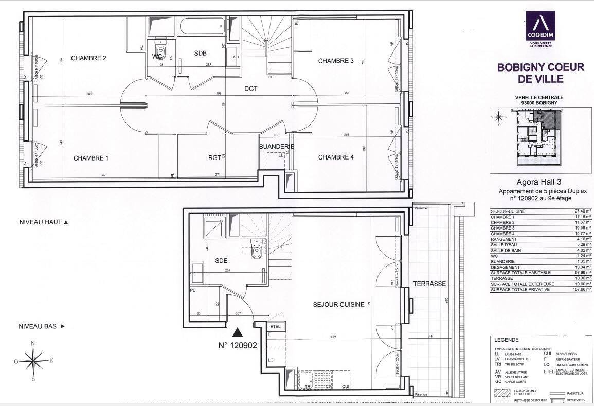 Maison à louer, 97m², BOBIGNY
