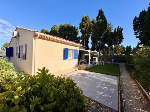 Maison de plain-pied à vendre 440 000 € 4 pièces 3 chambres 86 m² 406 m² de terrain Maussane-les-Alpilles 13520