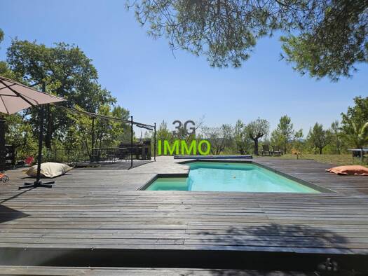 Maison à vendre 420 000 € 6 pièces 4 chambres 160 m² 2 580 m² de terrain Rousson 30340