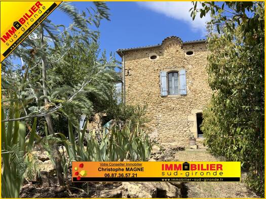 Maison à vendre 399 500 € 6 pièces 5 chambres 207,37 m² 2 570 m² de terrain Langon 33210