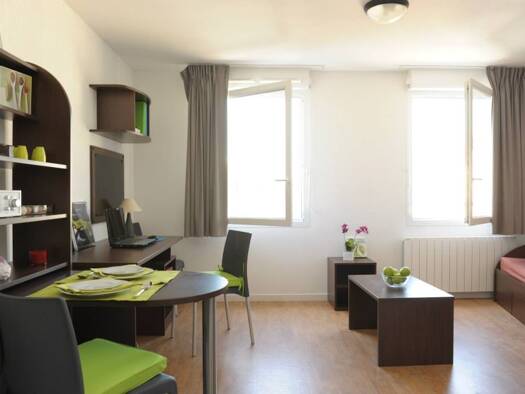 Appartement à louer - logement étudiant 439 € 1 pièce 18 m² RDC Grande Reyssouze-Grand Challes Bourg-en-Bresse 01000
