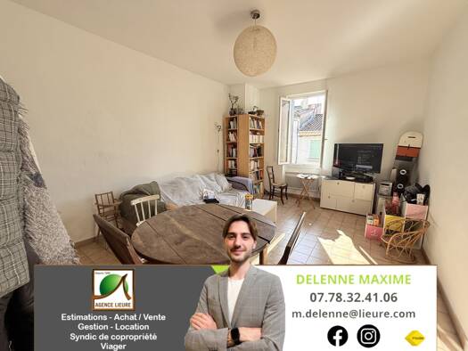 Appartement à vendre 92 000 € 3 pièces 2 chambres 67 m² Étage 2/2 Ganges 34190