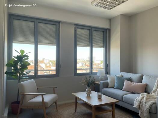 Espace bureau à vendre 169 000 € 67 m² de bureaux Saint-Aubin - Dupuy Toulouse 31000