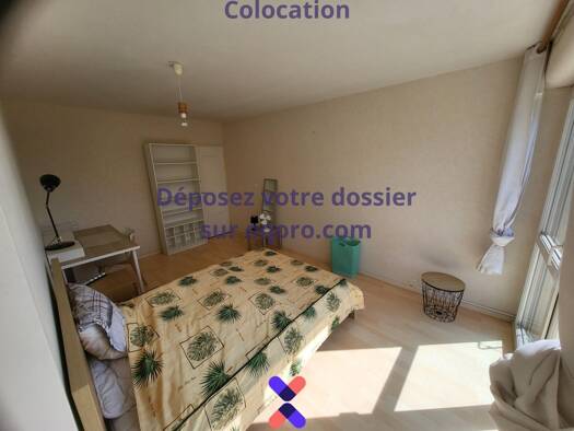 Colocation à louer 440 € 5 pièces 4 chambres 80 m² 3ème étage Bernardière-Bellevue-Harlière Saint-Herblain 44800