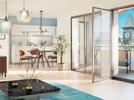 Appartement à vendre - neuf 331 000 € 5 pièces 4 chambres 98 m² 2ème étage Les Genêts-Le Vinatier-Le Lessivas Bron 69500