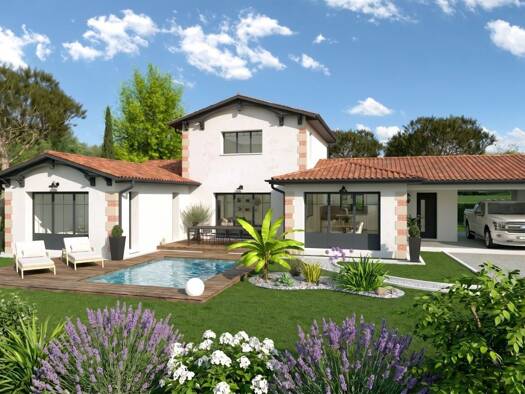 Terrain avec maison neuve à vendre 752 000 € 5 pièces 4 chambres 178 m² 500 m² de terrain La Hume Gujan-Mestras 33470