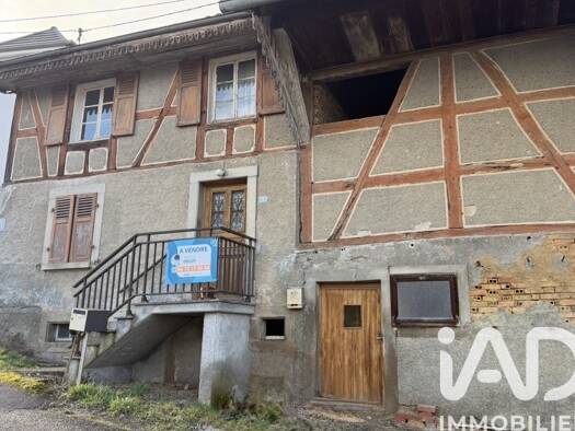 Maison à vendre 95 000 € 4 pièces 3 chambres 97 m² 1 245 m² de terrain Ueberstrass 68580