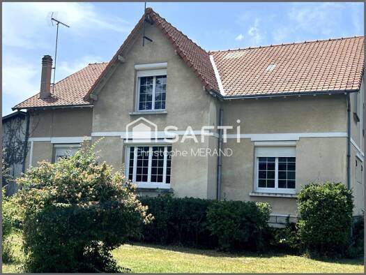 Maison à vendre 189 000 € 13 pièces 8 chambres 249 m² 3 750 m² de terrain Dange-Saint-Romain 86220