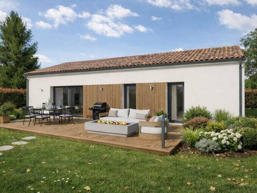 Terrain avec maison neuve à vendre 266 809 € 5 pièces 4 chambres 100 m² 680 m² de terrain Corsept 44560