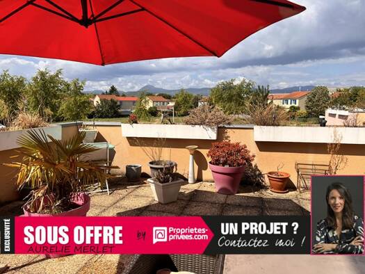 Duplex à vendre 170 000 € 3 pièces 2 chambres 58 m² Étage 1/1 Rochefort Gerzat 63360