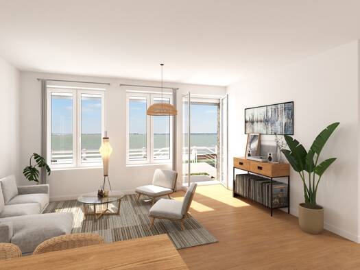 Appartement à vendre - Neuf 429 000 € 2 pièces 1 chambre 56 m² dès le 30/09/2027 Île D'Oléron Saint-Trojan-les-Bains 17370