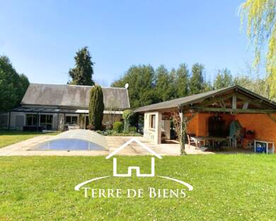 Maison à vendre 424 000 € 8 pièces 5 chambres 214 m² 6 400 m² de terrain Vic sur Aisne 02290