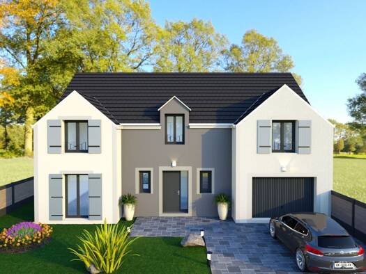 Terrain constructible viabilisé à vendre 103 000 € 400 m² de terrain Dammartin-en-Serve 78111