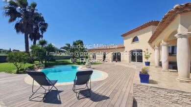 Villa à vendre 479 000 € 6 pièces 4 chambres 143 m² 1 055 m² de terrain Magalas 34480