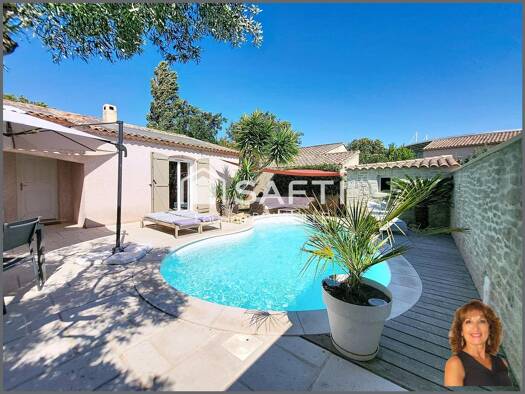 Maison de plain-pied à vendre 399 000 € 4 pièces 3 chambres 89 m² 371 m² de terrain Canto Grihet-Canto Cigalo Istres 13800