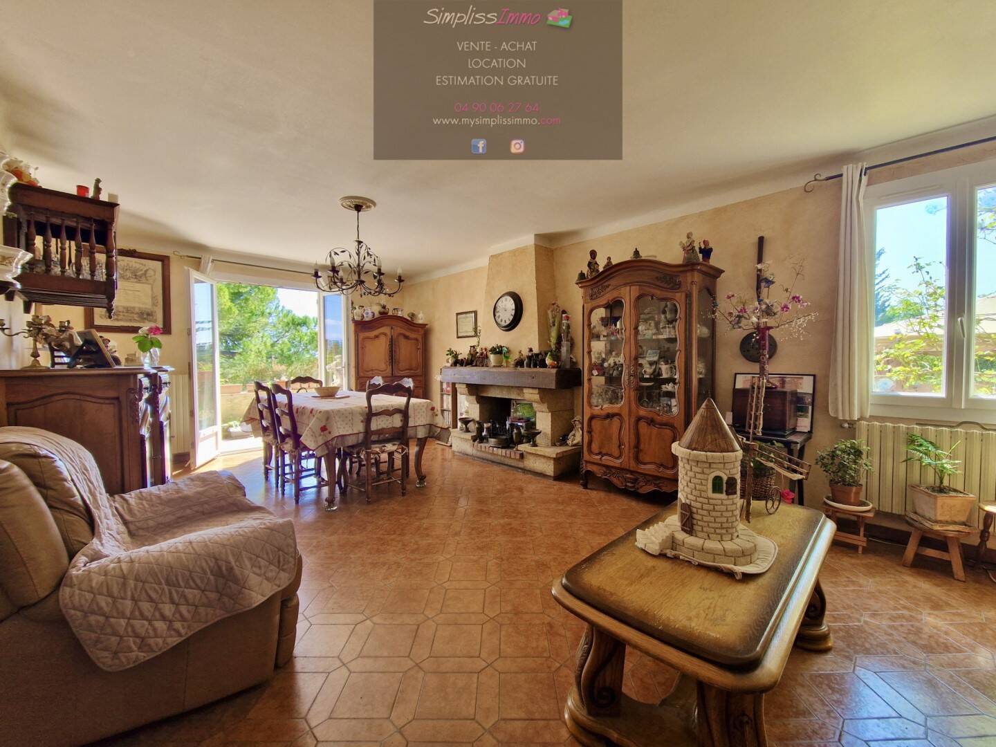 Maison à vendre, 154m², CHATEAUNEUF DE GADAGNE