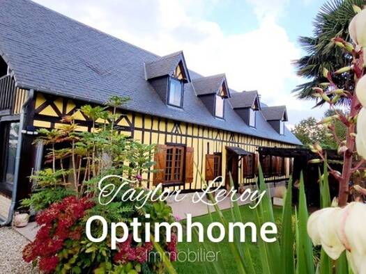 Ferme à vendre 311 000 € 6 pièces 3 chambres 151 m² 3 400 m² de terrain Luneray 76810