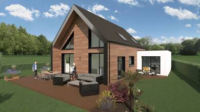 Terrain avec maison neuve à vendre 335 000 € Gouesnach 29950