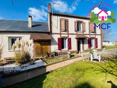 Maison à vendre 262 500 € 4 pièces 2 chambres 136 m² 718 m² de terrain La Couture-Boussey 27750