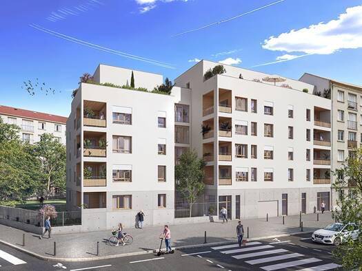 Appartement à vendre - neuf 179 000 € 1 pièce 25 m² Étage 5/5 dès le 31/03/2028 Le Grand Trou Lyon 8ème arrondissement 69008
