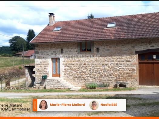 Maison à vendre 142 000 € 5 pièces 3 chambres 107 m² 3 728 m² de terrain Royère-de-Vassivière 23460